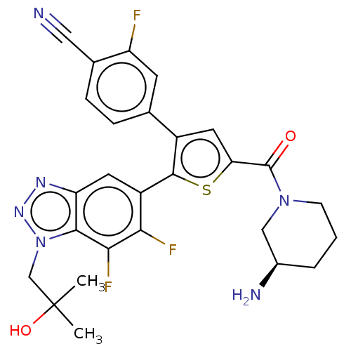 Chemical structure of BindingDB Monomer ID 681409