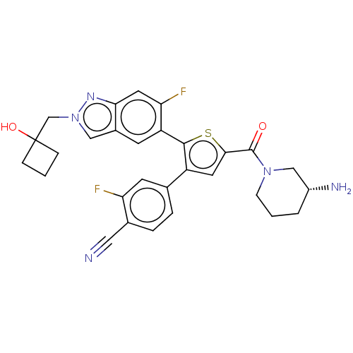 Chemical structure of BindingDB Monomer ID 681413