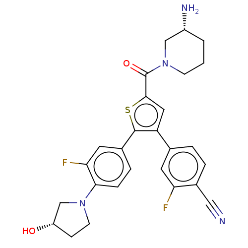 Chemical structure of BindingDB Monomer ID 681414
