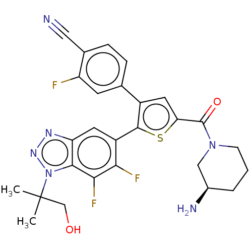 Chemical structure of BindingDB Monomer ID 681417