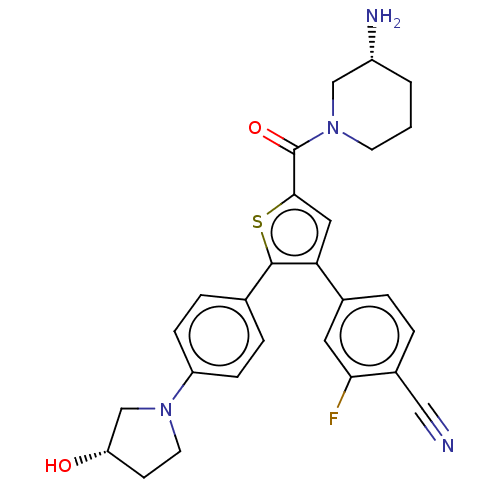 Chemical structure of BindingDB Monomer ID 681423