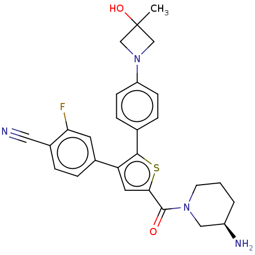 Chemical structure of BindingDB Monomer ID 681430