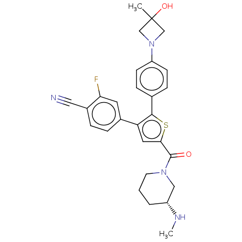 Chemical structure of BindingDB Monomer ID 681434