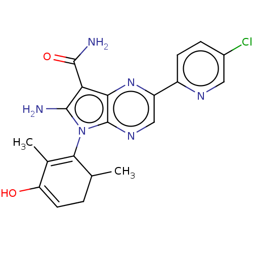 Chemical structure of BindingDB Monomer ID 682307