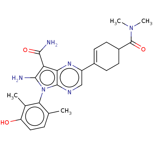 Chemical structure of BindingDB Monomer ID 682316