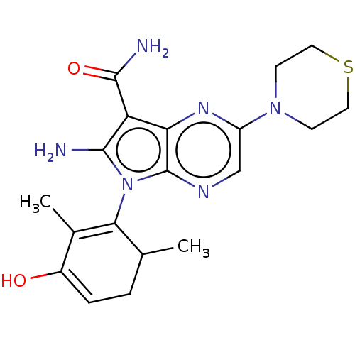 Chemical structure of BindingDB Monomer ID 682334