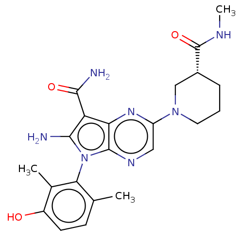 Chemical structure of BindingDB Monomer ID 682345