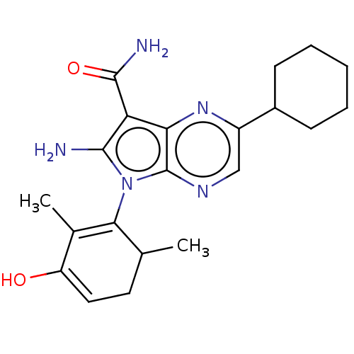 Chemical structure of BindingDB Monomer ID 682350