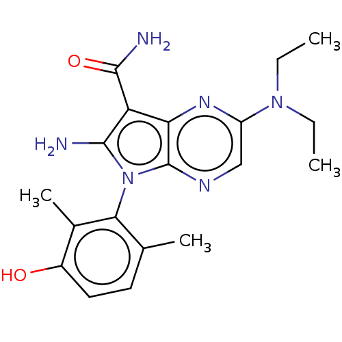 Chemical structure of BindingDB Monomer ID 682354