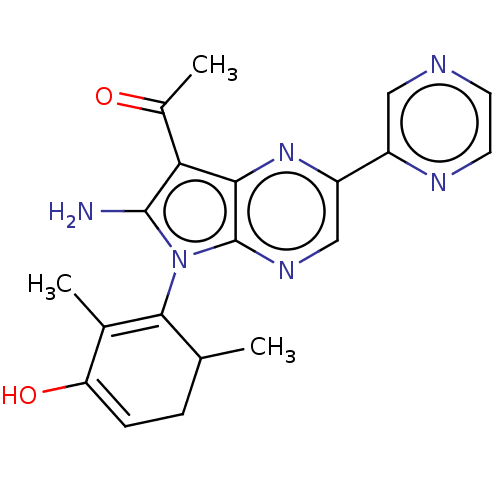 Chemical structure of BindingDB Monomer ID 682365