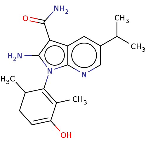 Chemical structure of BindingDB Monomer ID 682395