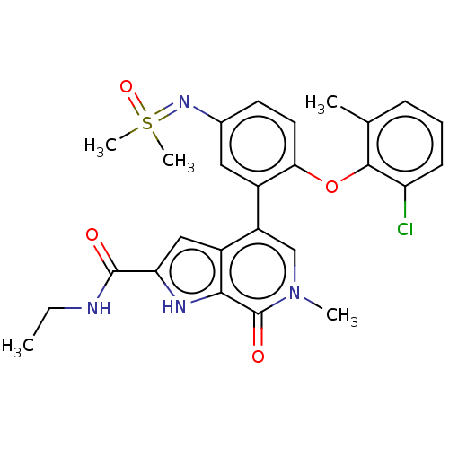 Chemical structure of BindingDB Monomer ID 684542