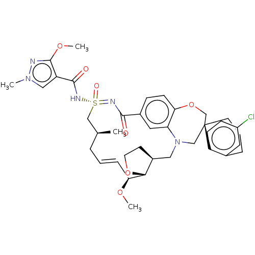 Chemical structure of BindingDB Monomer ID 685584