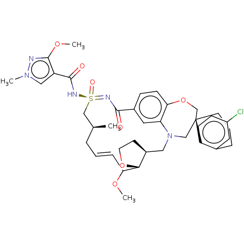 Chemical structure of BindingDB Monomer ID 685585
