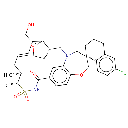 Chemical structure of BindingDB Monomer ID 685590