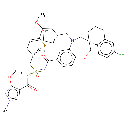 Chemical structure of BindingDB Monomer ID 685600