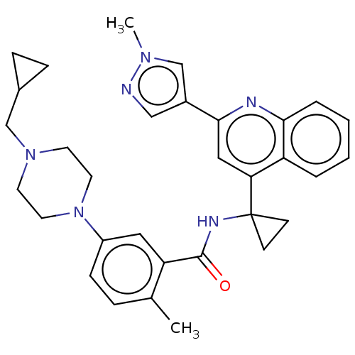Chemical structure of BindingDB Monomer ID 686167