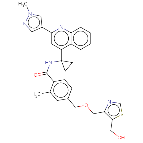 Chemical structure of BindingDB Monomer ID 686178