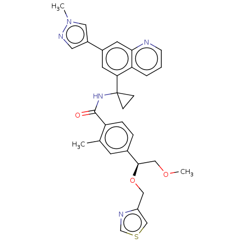 Chemical structure of BindingDB Monomer ID 686182