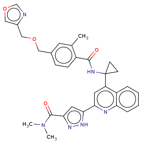 Chemical structure of BindingDB Monomer ID 686194