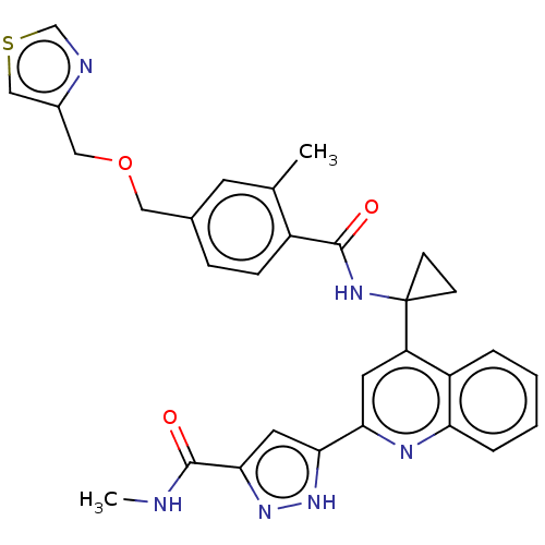 Chemical structure of BindingDB Monomer ID 686195