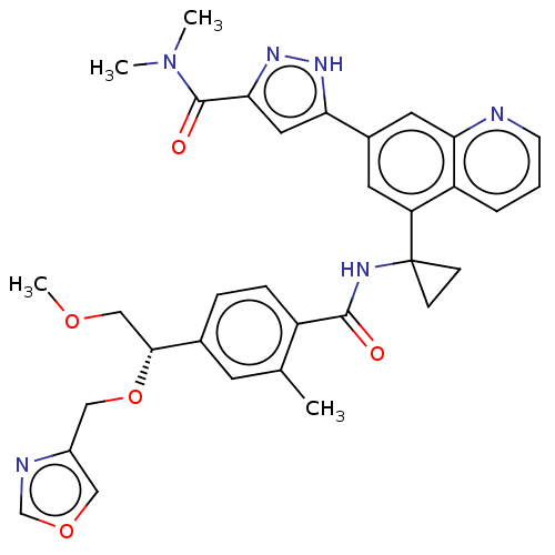 Chemical structure of BindingDB Monomer ID 686208