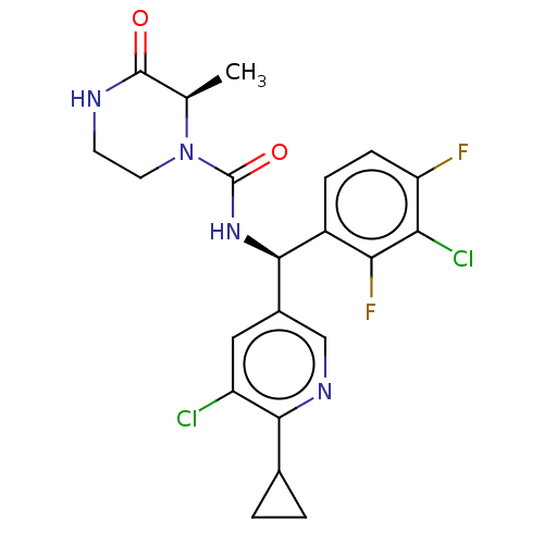 Chemical structure of BindingDB Monomer ID 686345