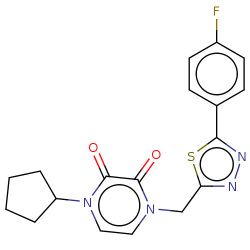 Chemical structure of BindingDB Monomer ID 686589