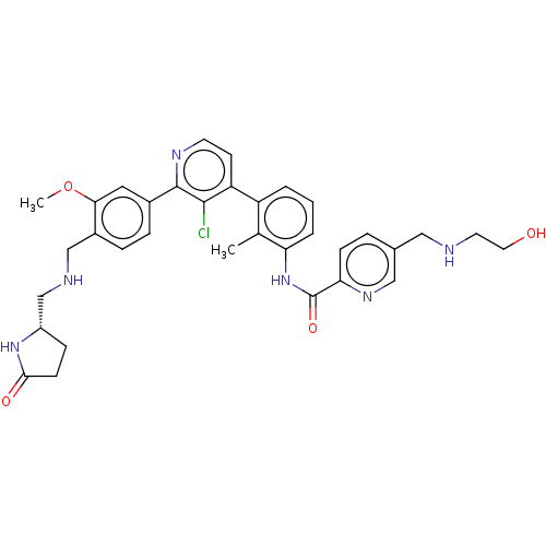 Chemical structure of BindingDB Monomer ID 687714
