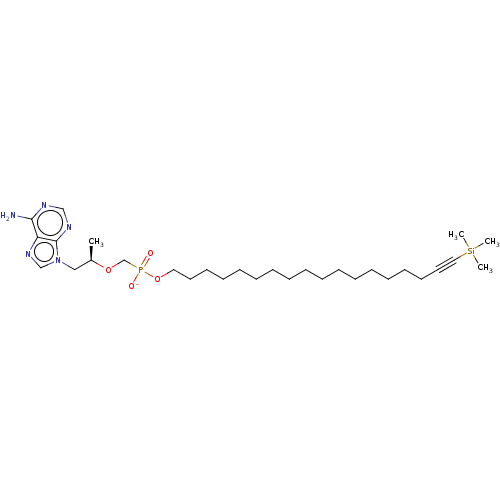 Chemical structure of BindingDB Monomer ID 689140