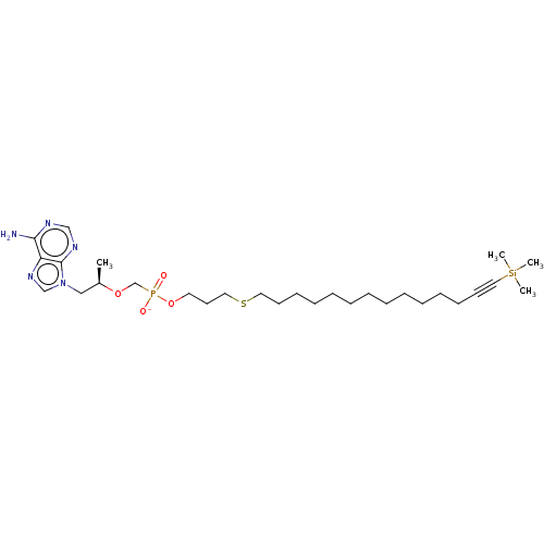 Chemical structure of BindingDB Monomer ID 689154