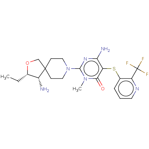 Chemical structure of BindingDB Monomer ID 689303