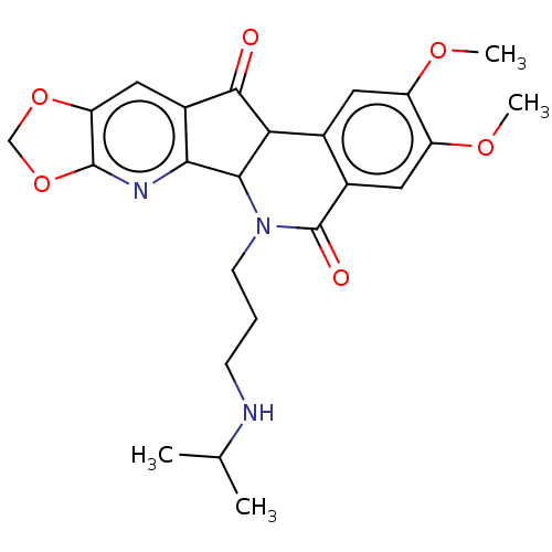 Chemical structure of BindingDB Monomer ID 694216