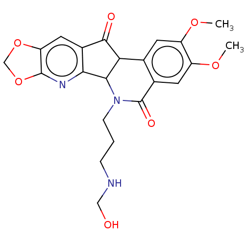 Chemical structure of BindingDB Monomer ID 694218