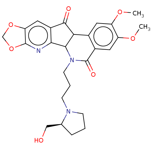 Chemical structure of BindingDB Monomer ID 694219