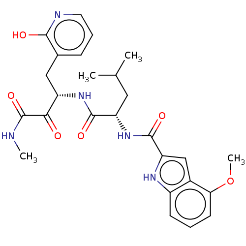 Chemical structure of BindingDB Monomer ID 694367