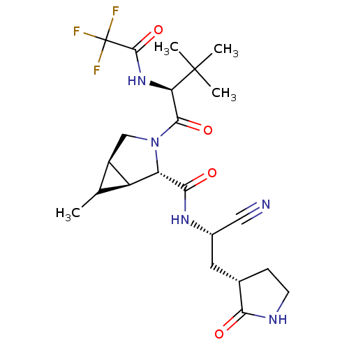 Chemical structure of BindingDB Monomer ID 694370