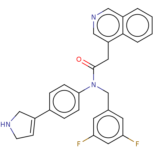 Chemical structure of BindingDB Monomer ID 694417