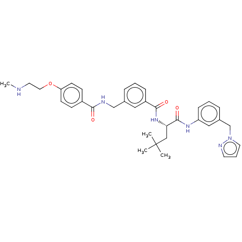 Chemical structure of BindingDB Monomer ID 694554