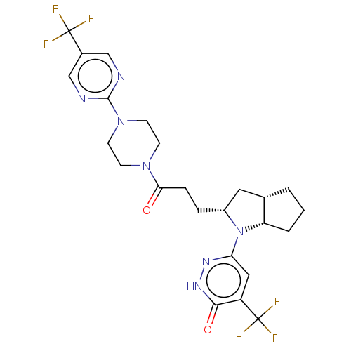 Chemical structure of BindingDB Monomer ID 694614