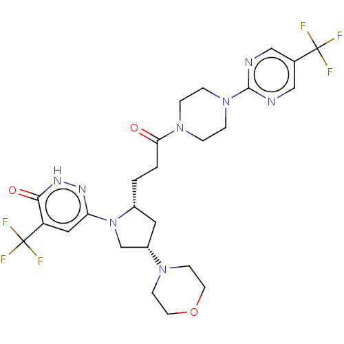 Chemical structure of BindingDB Monomer ID 694622
