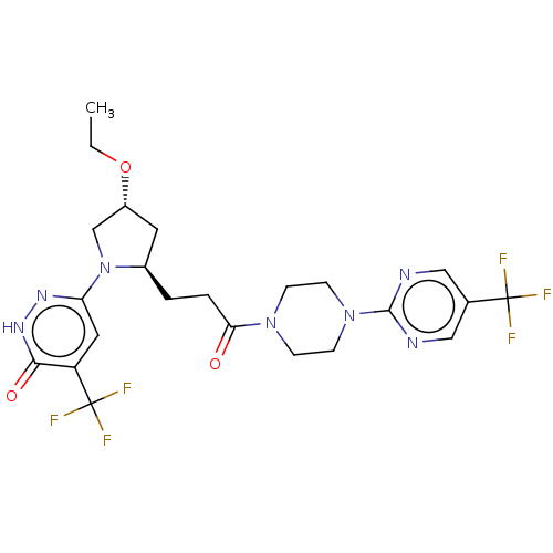 Chemical structure of BindingDB Monomer ID 694627