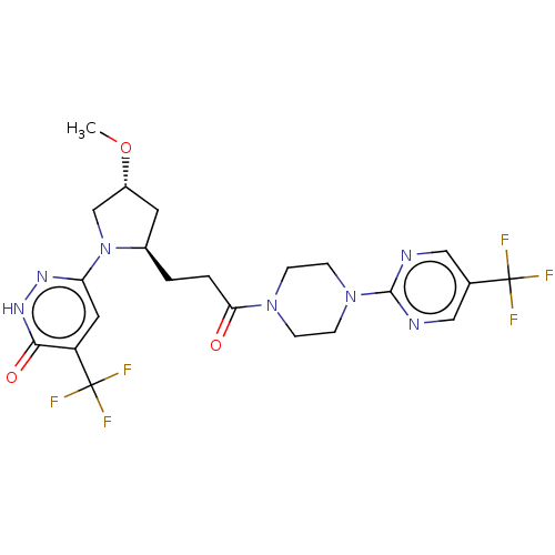 Chemical structure of BindingDB Monomer ID 694631