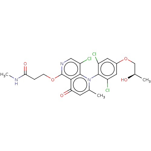 Chemical structure of BindingDB Monomer ID 695813
