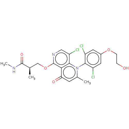 Chemical structure of BindingDB Monomer ID 695814