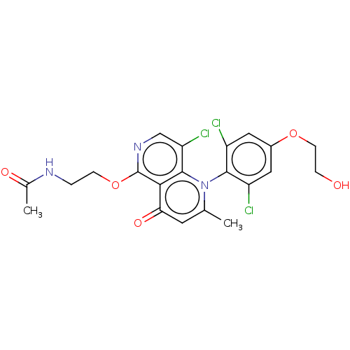 Chemical structure of BindingDB Monomer ID 695816