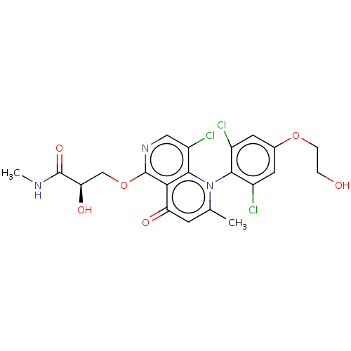 Chemical structure of BindingDB Monomer ID 695819