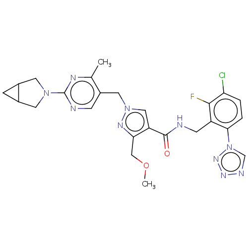 Chemical structure of BindingDB Monomer ID 696354
