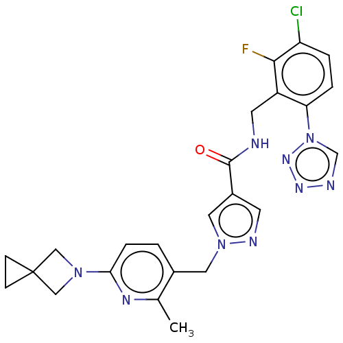 Chemical structure of BindingDB Monomer ID 696372