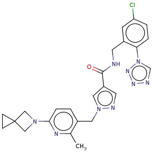 Chemical structure of BindingDB Monomer ID 696382
